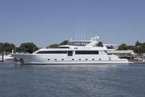 St Martin motor yacht charter Lady Sharon Gale