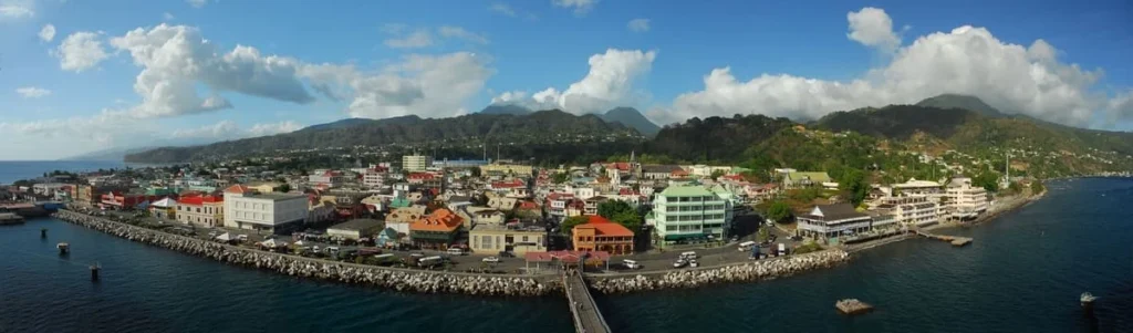 City of Roseau on Dominica - Visit Roseau on your Dominica Boat Charter