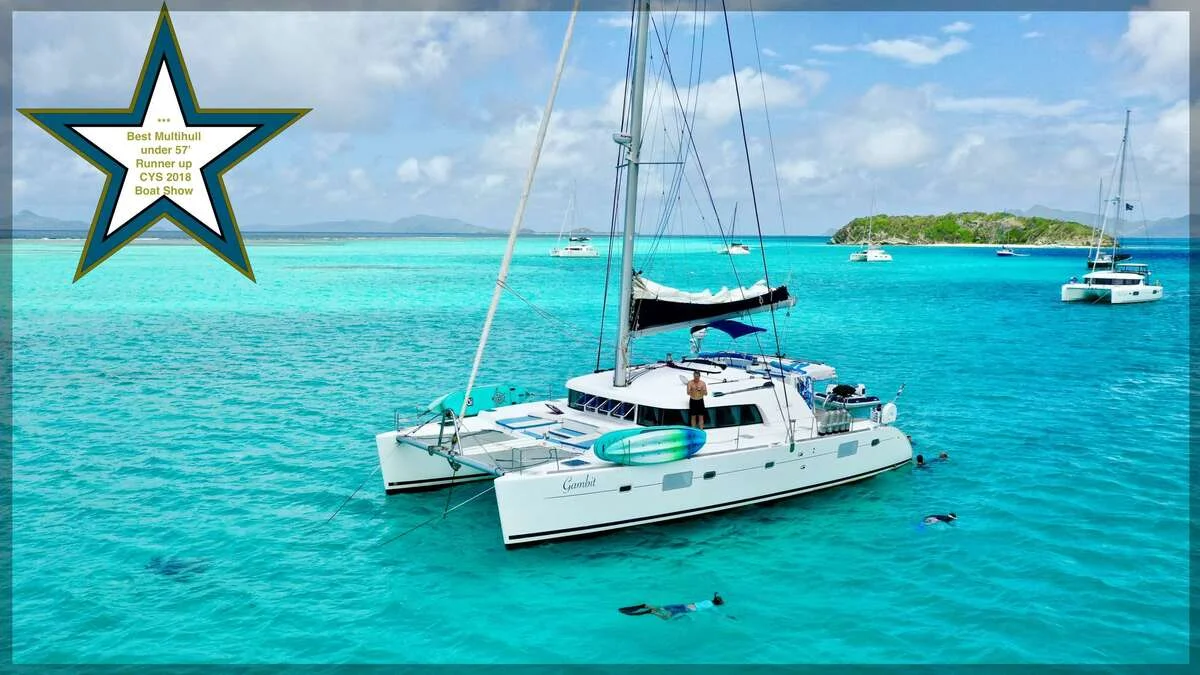 Gambit - Catamaran Sailing Vacation Caribbean