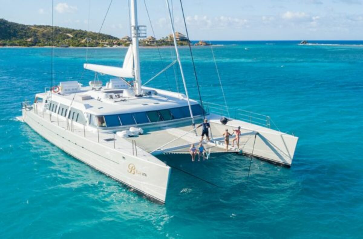 Bella 48, Crewed Catamaran Charter Caribbean