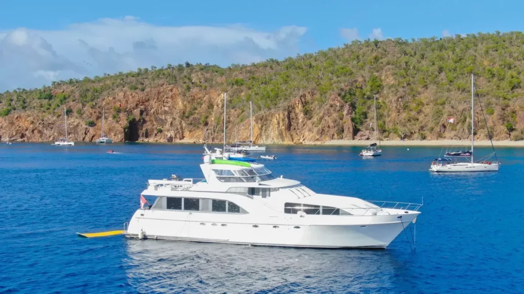 BVI Motor Yacht Charter PRIME TIME