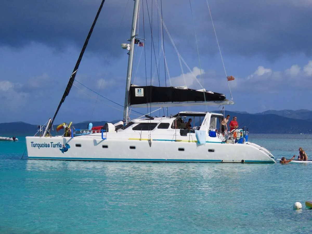 Turquoise Turtle - BVI Crewed Catamaran Dive Charter