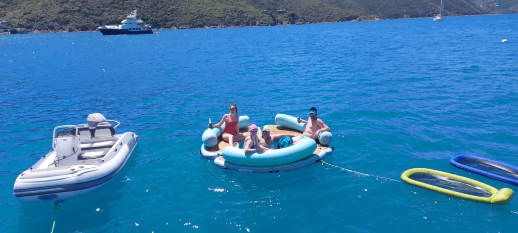 BVI catamaran charter specials - water toys available