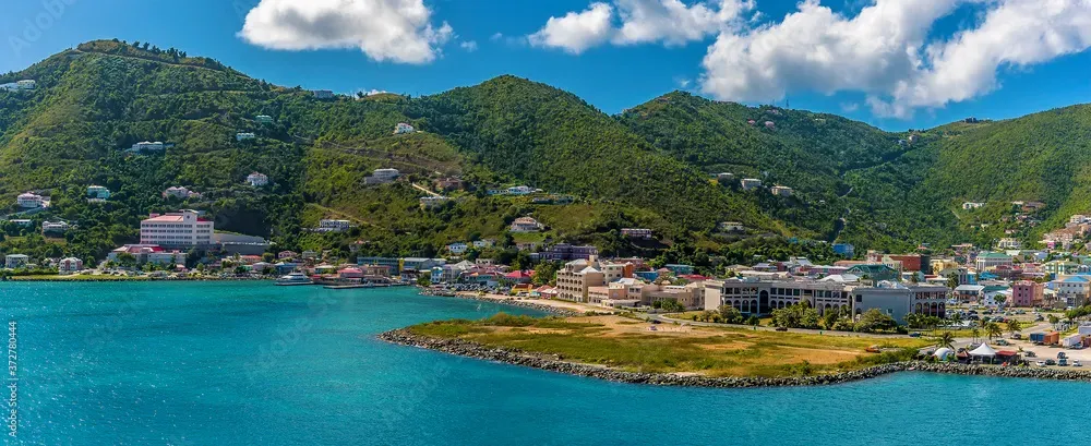 Luxury catamaran charter BVI - Disembark on Road Town, Tortola 