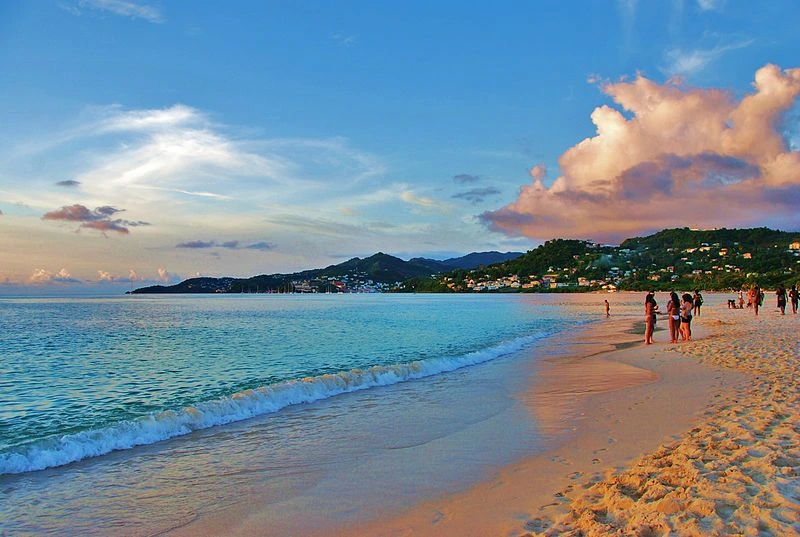 Grand Anse Beach in Grenada 