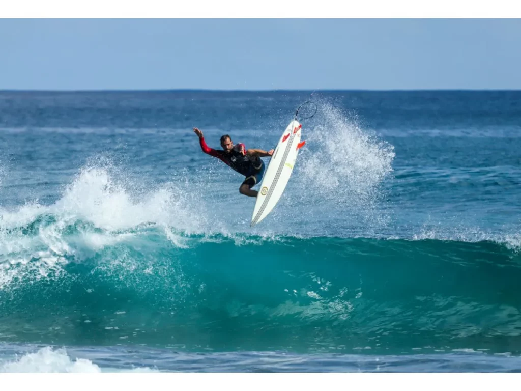 Surfing adventure during off peak yacht charter in the BVI