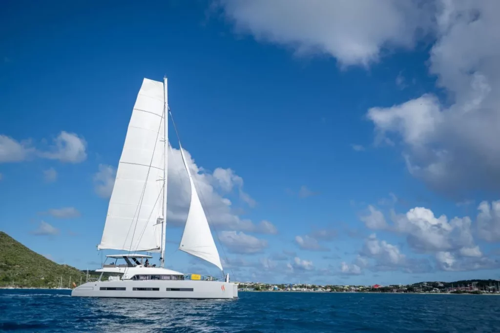 BVI Catamaran Charter with Captain - Twin Flame 77