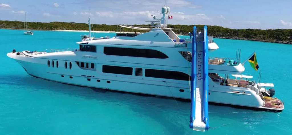 Just Enough, a crewed motor yacht charter in the BVI