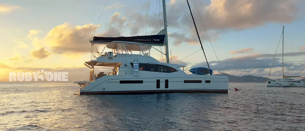 Catamaran Ruby One in the BVI