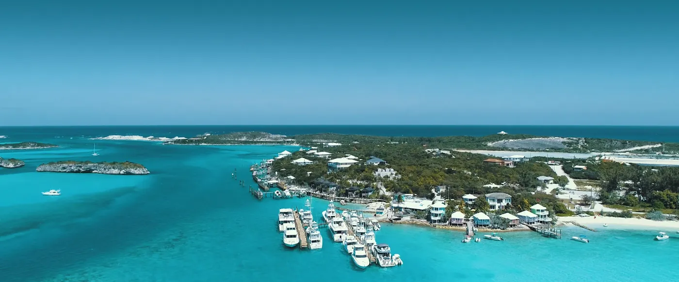 Staniel Cay - stop over on your Bahamas Luxury Yacht Charter