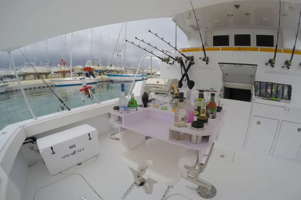 Cockpit area - Belize Motoryacht ONE NET