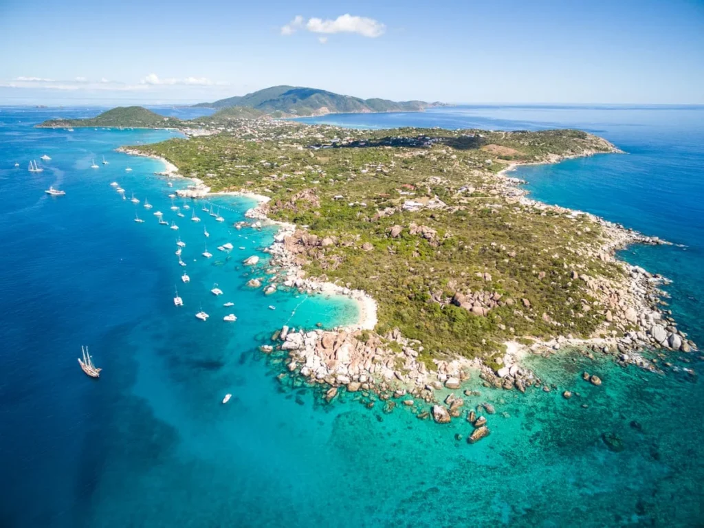 Visit The Baths, Virgin Gorda British Virgin Islands on a Fountaine Pajot 51 catamaran