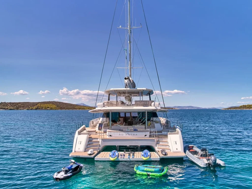 The Best Sailing Catamaran, Ad Astra, from Fountaine Pajot.