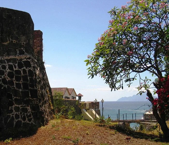 FORT ORANJE ST EUSTATIUS is part of St. Martin boat charter