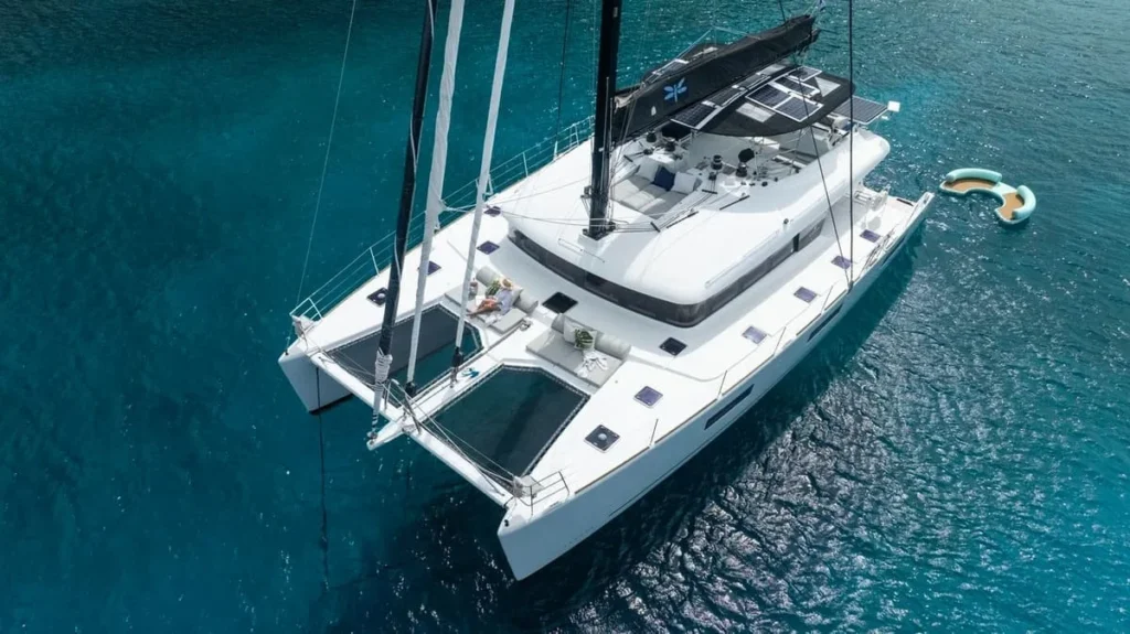 Dragonfly - one of the BVI Sailing Charters Crewed available